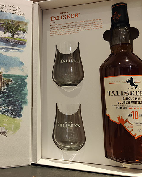 Coffret Whisky TALISKER